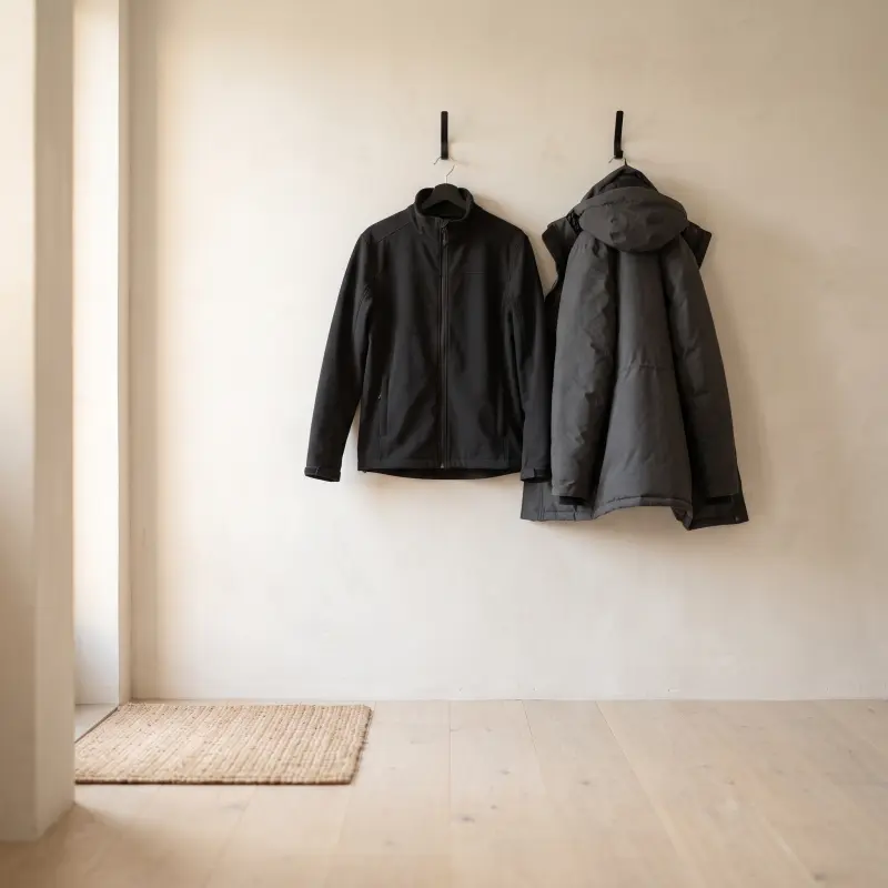 Casacos, softshell e parkas